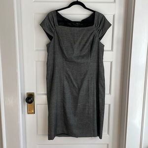 Ann Taylor Suit Dress—stunning cap sleeves